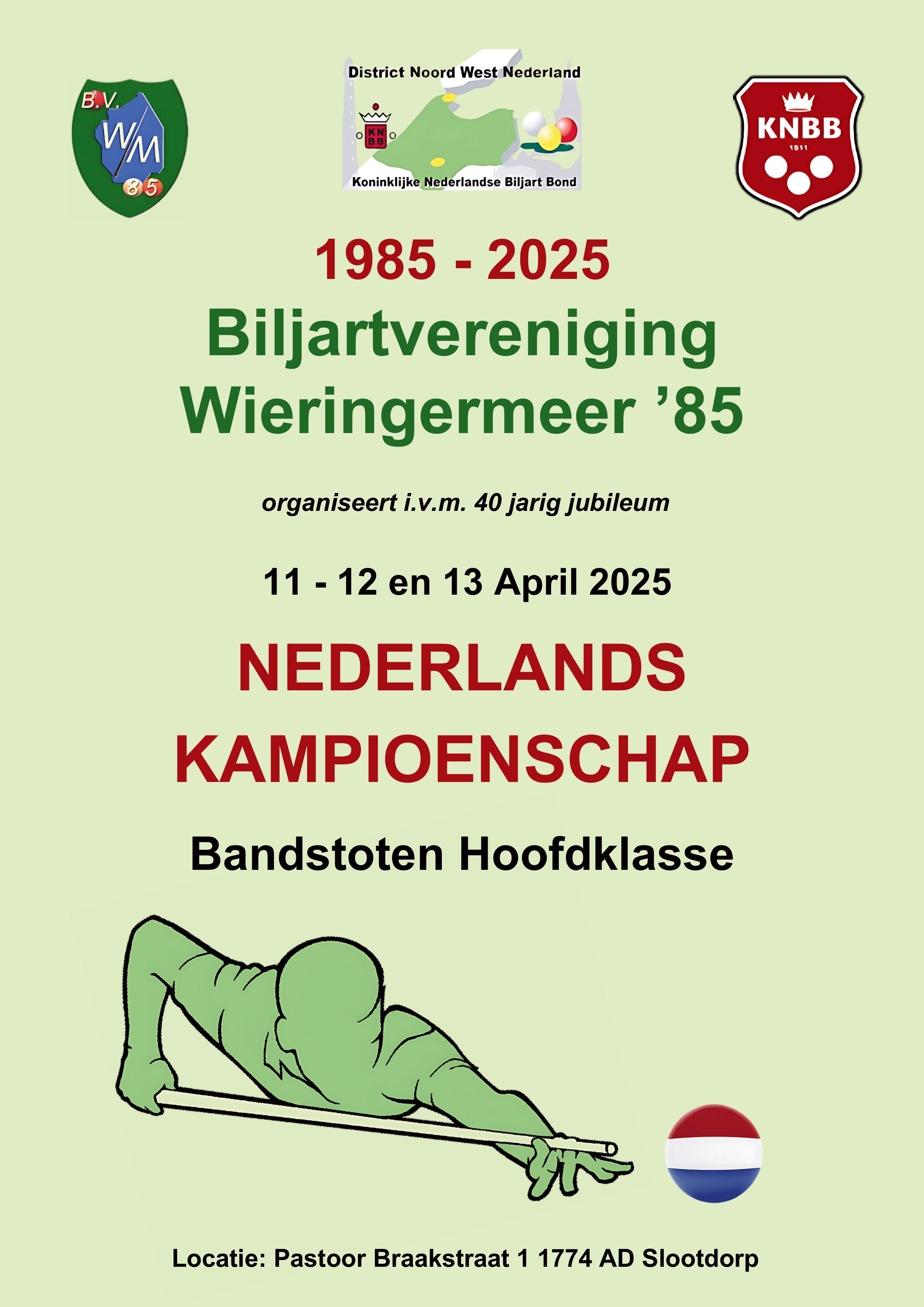 NK Bandstoten Hoofdklasse Wieringermeer `85