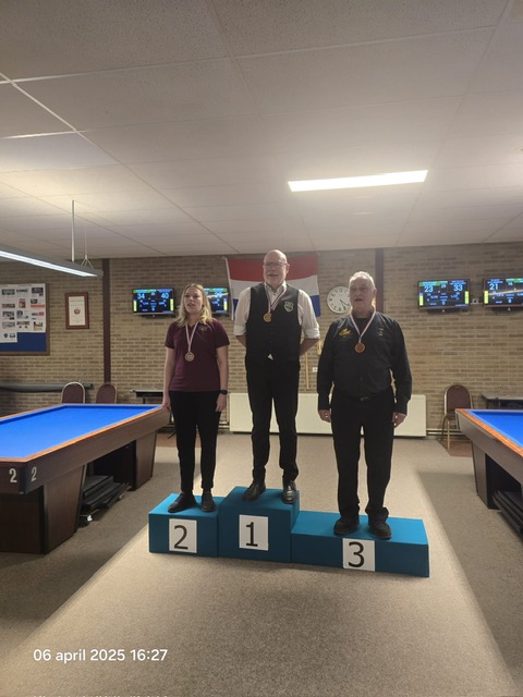 Dick Tilstra Nederlands Kampioen 3e klas Band