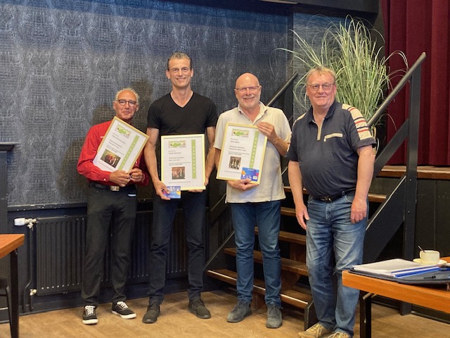 3 Nederlandse kampioenen in het zonnetje